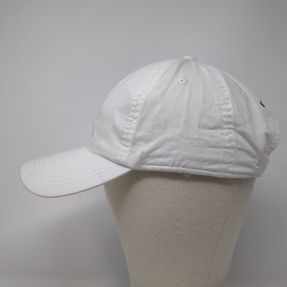 Ahead Strapback Hat Solid White One Size Embroide… - image 3